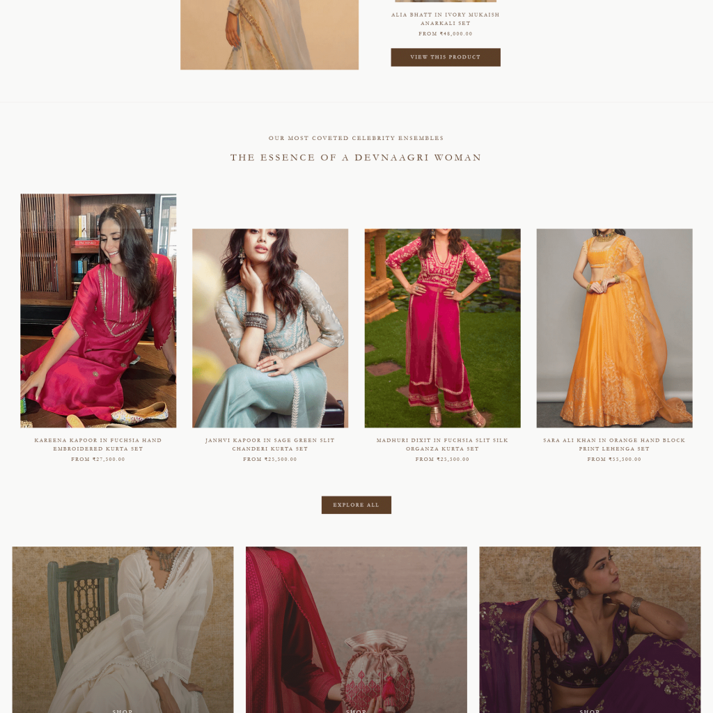 Devnaagri - Indian Designer Fashion and Luxury Clothing